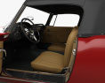Alfa Romeo 2600 spider touring з детальним інтер'єром 1962 3D модель seats