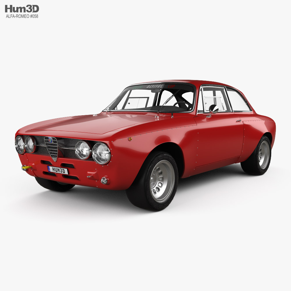 Alfa Romeo GTAm 1969 Modèle 3D