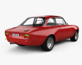 Alfa Romeo GTAm 1969 3D-Modell Rückansicht