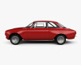 Alfa Romeo GTAm 1969 3d model side view