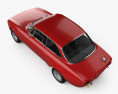 Alfa Romeo GTAm 1969 3D-Modell Draufsicht