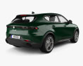 Alfa Romeo Tonale Ti 2024 3Dモデル 後ろ姿