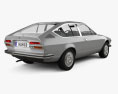 Alfa Romeo Alfetta GT 1977 3Dモデル 後ろ姿