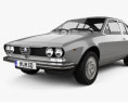Alfa Romeo Alfetta GT 1977 3D 모델 