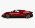 Alfa Romeo 33 Stradale 2024 3D模型 侧视图