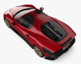 Alfa Romeo 33 Stradale 2024 3D模型 顶视图