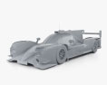 Alpine A480 2024 3D модель clay render