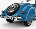 American Bantam Model 62 Deluxe 雙座敞篷車 1939 3D模型