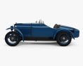 Amilcar CGSS 1926 3d model side view