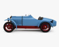 Amilcar CGSS 1927 3D 모델  side view