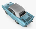 Amphicar 770 コンバーチブル 1961 3Dモデル top view