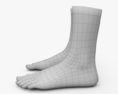 Männlicher Fuß 3D-Modell