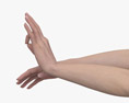 Female Hands Ok Sign 3Dモデル