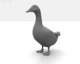 Pekin Duck Low Poly 3D 모델 