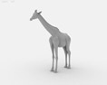 Giraffe Low Poly Modello 3D