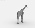 Giraffe Low Poly Modèle 3d