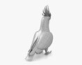 Cockatoo Low Poly Rigged Modèle 3d