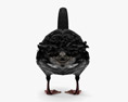 Black Swan Low Poly Rigged Animated 3D модель