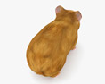 Hamster Low Poly Rigged 3D модель