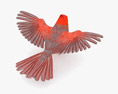Cardinal Low Poly Rigged Modelo 3D
