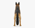 German Shepherd Low Poly Rigged 3Dモデル
