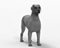 伯恩山犬 3D模型