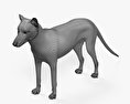 Beutelwolf 3D-Modell