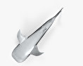 Китовая акула 3D модель