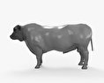 安格斯公牛 3D模型
