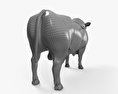安格斯公牛 3D模型