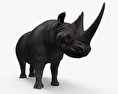Black Rhinoceros 3d model
