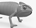 Veiled Chameleon 3d model