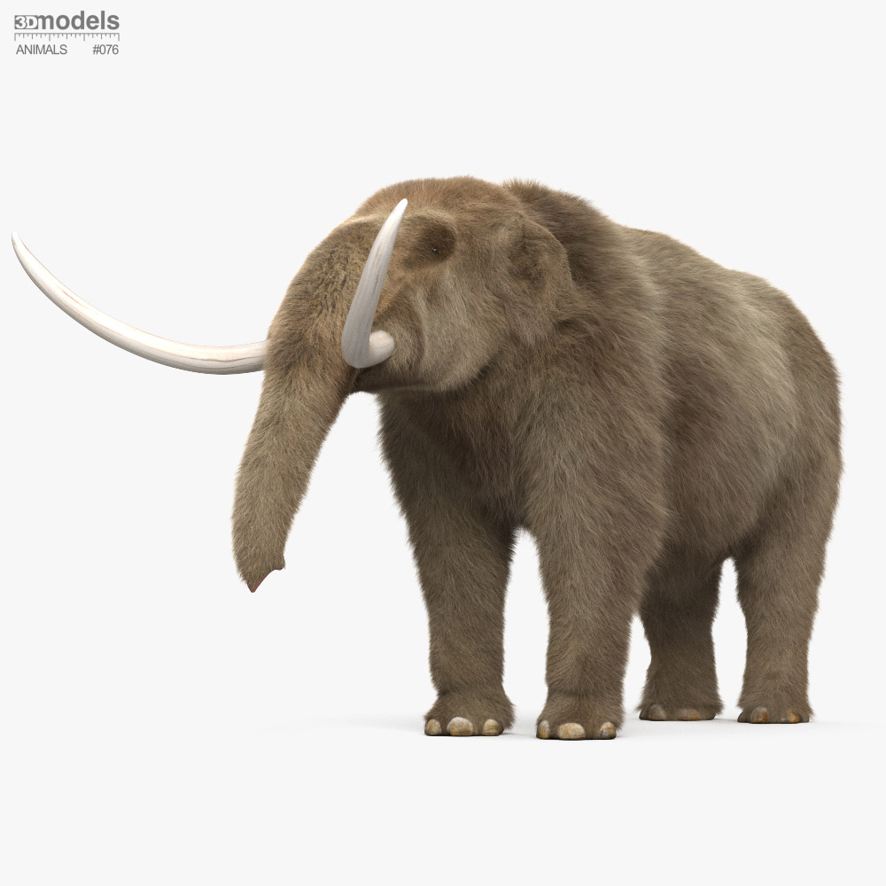 Mastodonte Modelo 3D