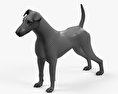 Wire Fox Terrier 3d model