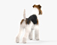 Draht Fox Terrier 3D-Modell