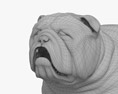 Bulldogge 3D-Modell