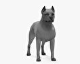 American Pit Bull Terrier 3d model