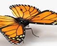 Monarch Butterfly 3d model