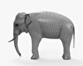 Elefante asiático Modelo 3D