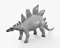 ステゴサウルス 3Dモデル