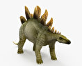 Estegossauro Modelo 3d