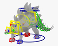 Stegosaurus 3D-Modell