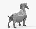 腊肠犬 3D模型