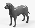 Labrador Retriever Chocolate Modelo 3D