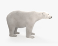 Ведмідь білий 3D модель