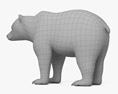 Grizzlybär 3D-Modell