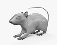 다람쥐 3D 모델 