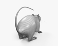 花栗鼠 3D模型