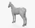 Knabstrupper horse 3D 모델 