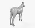 Knabstrupper horse 3D-Modell